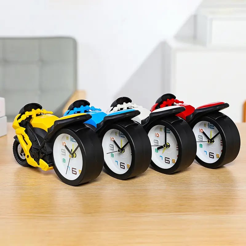 Racing Bike alarm clock for office table